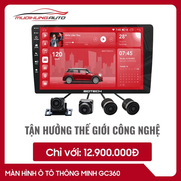 Màn Hình Gotech GC360 (Khuyến Mãi 5/2024)