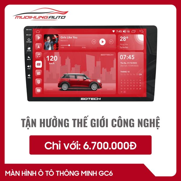 Màn Hình Gotech GC6 (Khuyến Mãi 7/2024)