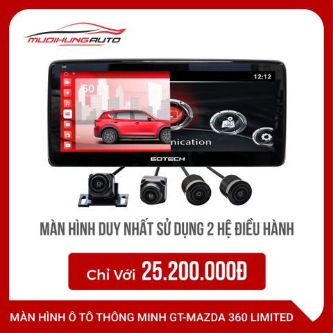 Màn hình Gotech GT Mazda 360 Limited