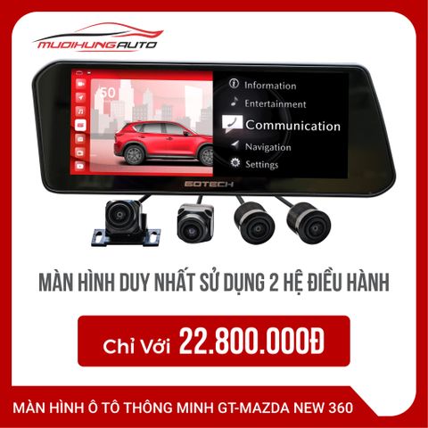 Màn hình Gotech GT Mazda New 360