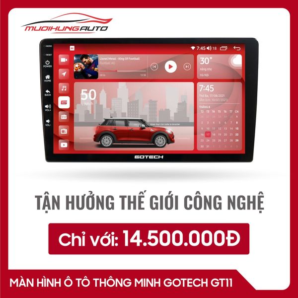 Màn Hình Gotech GT11 (Khuyến Mãi 5/2024)