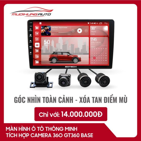 Màn Hình Gotech GT360 Base (Khuyến Mãi 5/2024)