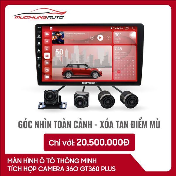 Màn Hình Gotech GT360 Plus (Khuyến Mãi 5/2024)