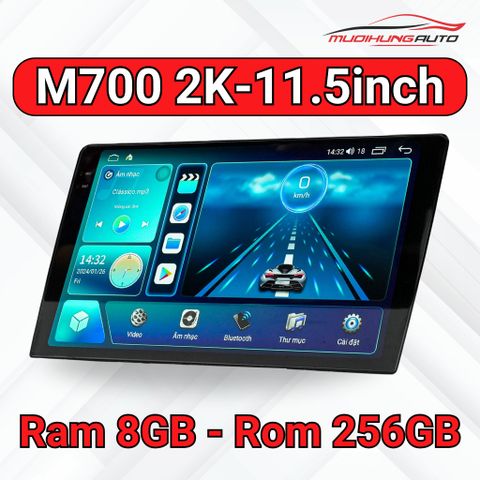 Màn Hình android ô tô M700 2K - 11.5inch