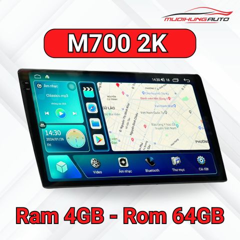 màn hình android ô tô M700 2K 9/10inch