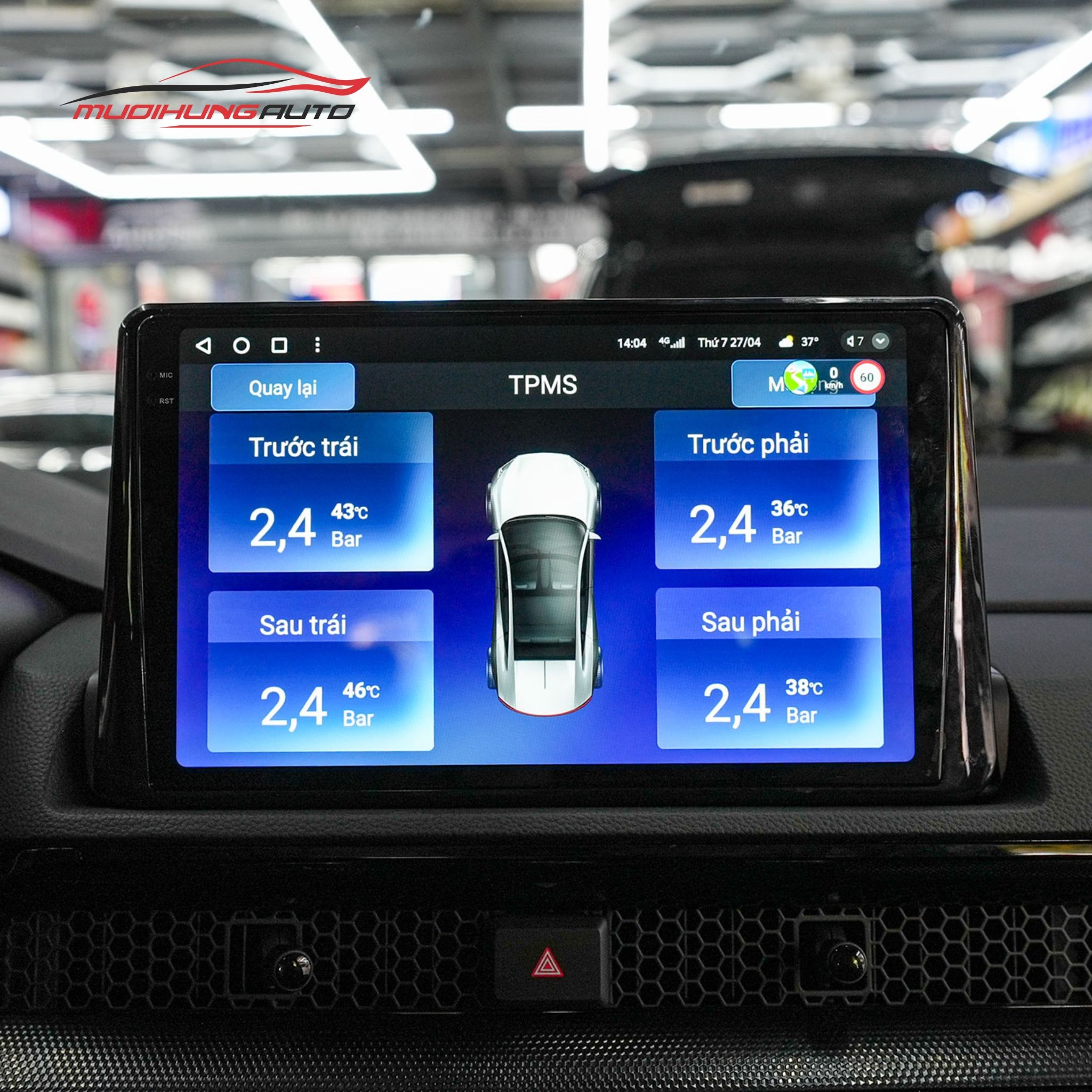 Màn Hình Android Honda CRV 2025 Mười Hùng Auto