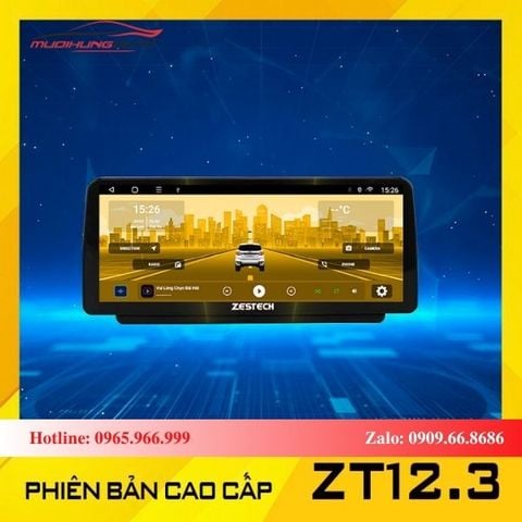 Màn hình Zestech ZT12.3 inch bản cao cấp