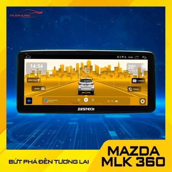 Màn Hình Zestech Mazda MLK 360 (Khuyến Mãi 5/2024)