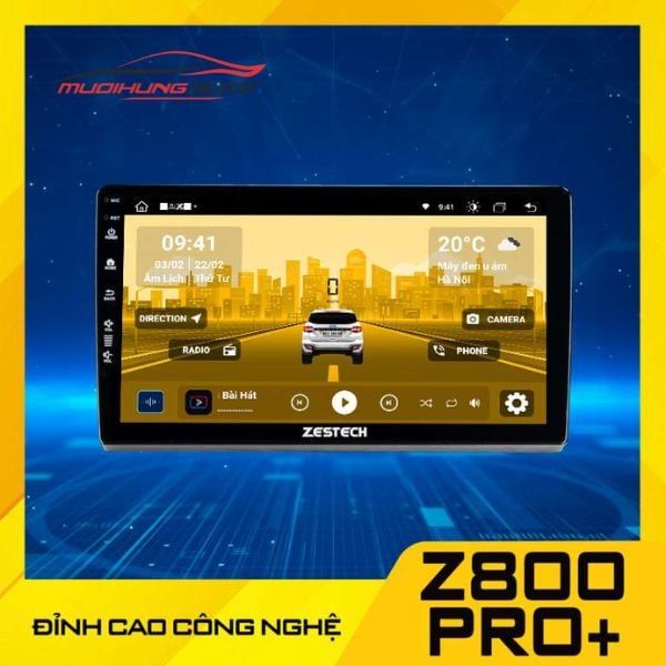 Màn Hình Zestech Z800 Pro+ (Khuyến Mãi 5/2024)