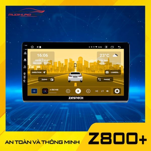 Màn Hình Zestech Z800+ (Khuyến Mãi 5/2024)