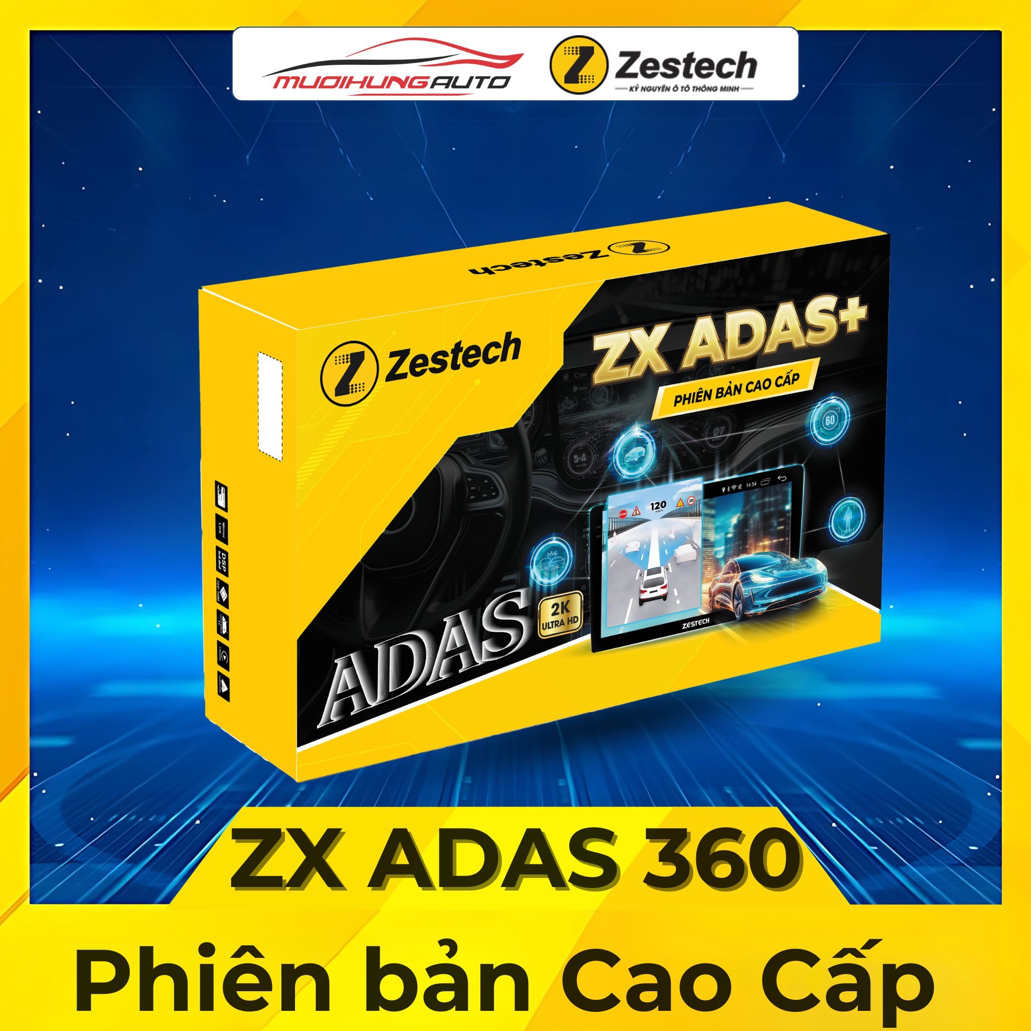 Anh Hoàng ！ Màn Hình Zestech ZX ADAS: Dẫn Đầu Công Nghệ 2025