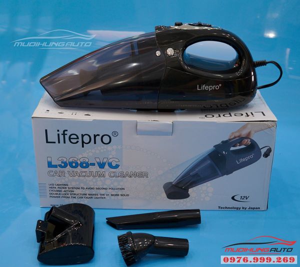 Máy Hút Bụi Dành Cho Ôtô Lifepro L368-VC