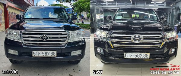 Nâng Cấp Xe Toyota Land Cruiser 2008 - 2015 Lên Đời 2021 Chuyên Nghiệp