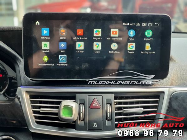 Mercedes C250 2010 Trang Bị Màn Hình DVD Android Công Nghệ Cao