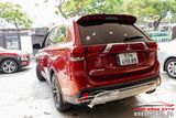 Độ Pô Thể Thao Kiểu Vuông Cho Xe Mitsubishi Outlander Chuyên Nghiệp