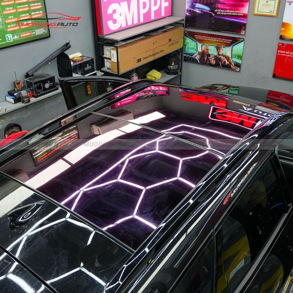 Dán Phim PPF TPU SUNROOF Cách Nhiệt Cửa Sổ Trời Xe Kia Sportage 2024