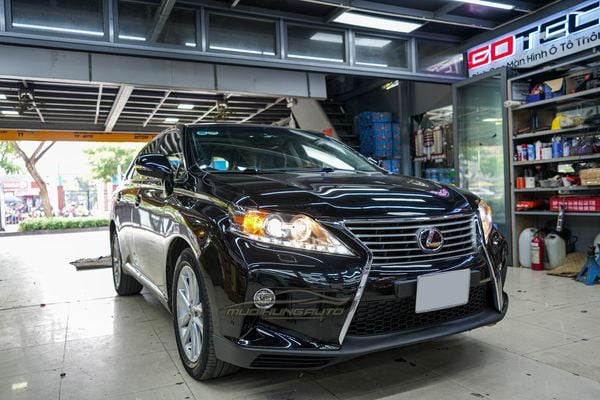 Nâng Cấp Cản Trước Và Cụm Đèn Pha Xe Lexus RX350 2010 Lên Đời 2017