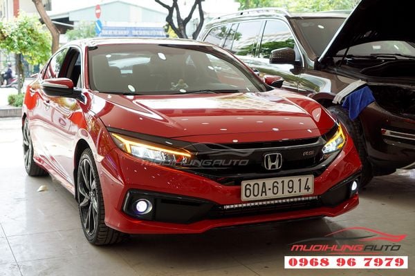 Nâng Cấp Đèn Audi Nguyên Cụm Civic 2019 Cực Chất