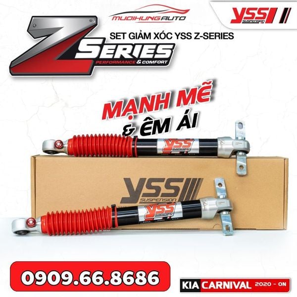 Bộ Phuộc Giảm Xóc YSS Z-SERIES Xe Kia Carnival 2020 - ON