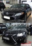 Độ Mặt Ga Lăng Kết Hợp Cụm Đèn Pha Lexus Xe Toyota Camry 2009 - 2011