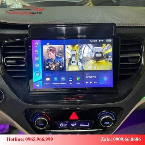 màn hình android cho xe Hyundai Accent