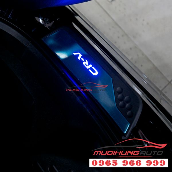 Nẹp Bước Chân Có Đèn LED Honda CRV 2018