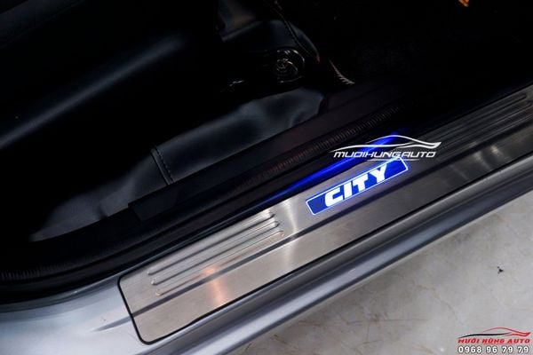 Nẹp Bước Chân Đèn Led Cho Xe Honda City 2022 Siêu Nổi Bật