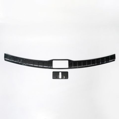 Nẹp Chống Trầy Cốp Carbon Phần Nhựa Cho Xe Lexus RX350 2023