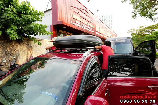 Hộp Đựng Đồ Trên Nóc Xe Chevrolet Captiva Kiểu Phi Thuyền 500L