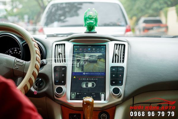Combo Camera 360 DCT Và DVD Android Tesla Cao Cấp Xe Lexus RX350 2009