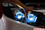 Độ Đèn Pha Xe Honda Civic Bản E 2019 - 2020 Bi LED Domax Và Bi Gầm GTR