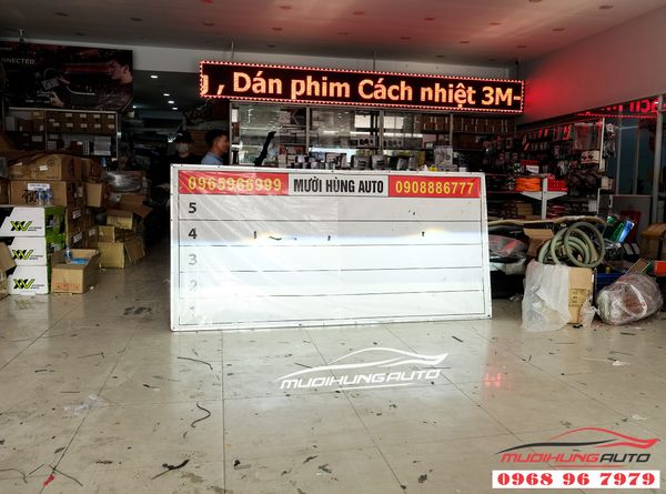 Độ Đèn Pha Xe Honda Civic Bản E 2019 - 2020 Bi LED Domax Và Bi Gầm GTR