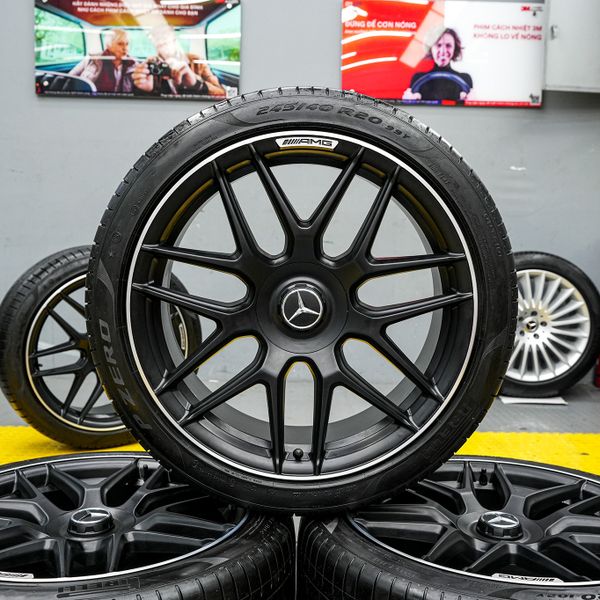 Độ Mâm 20 Inch Cao Cấp Cho Xe Mercedes S63