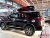 Lắp Cốp Nóc Phi Thuyền Màu Đen Cá Tính Cùng Baga 2 Thanh Ngang Cho Xe Fortuner