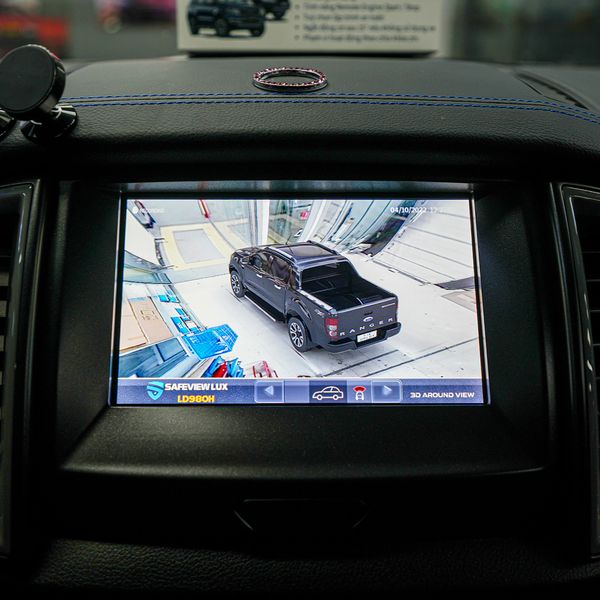 Combo Camera 360 Safeview LD980H Và Interface Cho Xe Ford Ranger Raptor