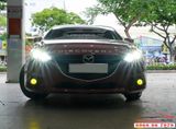 Thay Bóng Xenon Philips Bên Cos Và Gắn Bóng LED Pha Xe Mazda 3 Chính Hãng