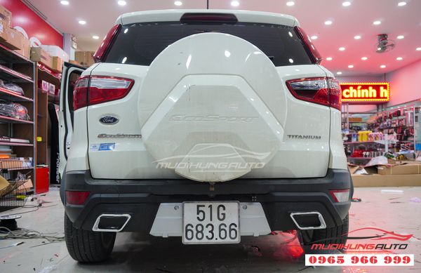 Ốp Cản Trước, Sau Xe Ecosport 2019 Cao Cấp