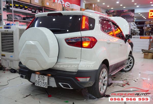 Ốp Cản Trước, Sau Xe Ecosport 2019 Cao Cấp