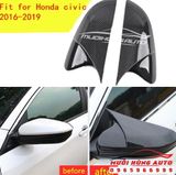 Ốp Gương Honda Civic 2019 - 2020 Mẫu Sợi Carbon Phong Cách