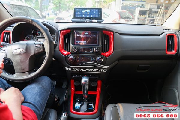 Ốp Màu Nội Thất Xe Chevrolet Trailblazer Cao Cấp