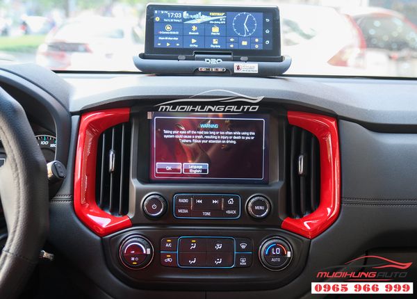 Ốp Màu Nội Thất Xe Chevrolet Trailblazer Cao Cấp