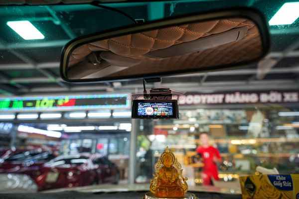 Lắp Camera Hành Trình Trước Vietmap Speedmap M1 Cho Xe Toyota Fortuner 2020
