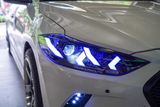 Đèn Pha Nguyên Cụm Full LED Mẫu Lamborghini Cho Xe Hyundai Elantra 2016