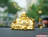 Phật A Di Lặc có dầu thơm cao cấp  trang trí ô tô