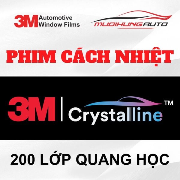 Phim Cách Nhiệt 3M Crystalline