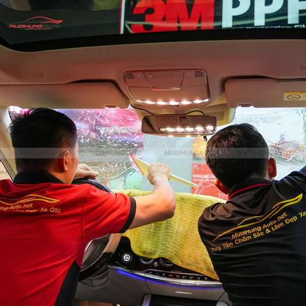 Dán Phim Cách Nhiệt 3M Ô Tô Mercedes S450 2020