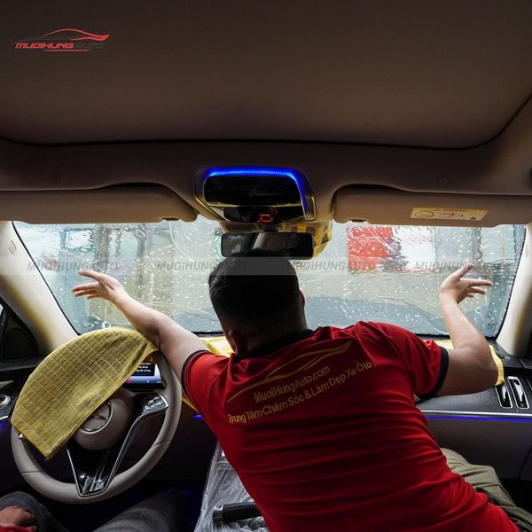 Dán Phim Cách Nhiệt 3M Ô Tô Mercedes S450 2022