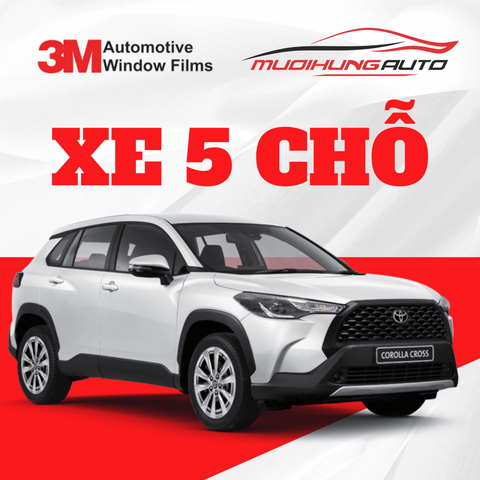 phim cách nhiệt 3m xe 5 chỗ