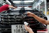 Phủ Ceramic Sáng Bóng Xe Hyundai Tucson