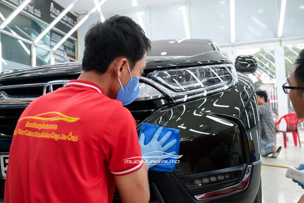 Dịch Vụ Phủ Ceramic Cho Xe Honda CRV 2019 Tại TPHCM